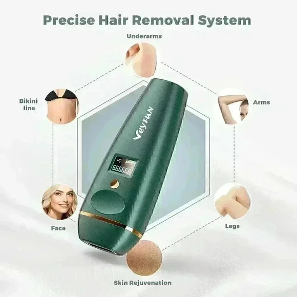 IPL Hair Removal, VEYFUN Hair Removal for Women with 5 Intensity Levels Save $50 - Picture 7 of 13